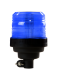 ECCO EB5016A LED SERIES SILVER R65 Flex Din Mount 12/24v Amber LED Beacon PN: EB5016A