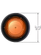 Vision Alert 407.002 Mag50 Mount 24v Amber Rotating Beacon PN: 407.002