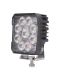 Durite 0-420-11 80W 6431 Lumens LED Work Lamp With R65 Amber Warning Light 12/24V PN: 0-420-11