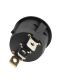 Durite 0-531-11 Amber LED On/Off Round Rocker Switch with Work Lamp Symbol - 12/24V PN: 0-531-11