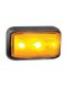 LED Autolamps 58AM-1E 12/24V Side Indicator Lamp – Black Bracket PN: 58AM-1E