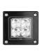 LED Autolamps 73120BM 12/24V Recess Mounted Square Work / Reverse Lamp - R23 Approved PN: 73120BM