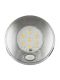 LED Autolamps 79SWR12 12V Round Interior Switched Lamp – Silver PN: 79SWR12