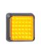 LED Autolamps 80AME 12/24V 80 Series Square Indicator Lamp – Black Bracket PN: 80AME