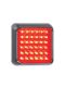 LED Autolamps 80RME 12/24V 80 Series Square Stop/Tail Lamp – Black Bracket PN: 80RME