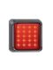 LED Autolamps 80FME 12/24V 80 Series Square Fog Lamp – Black Bracket PN: 80FME