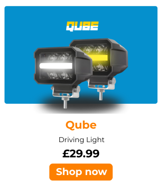 VMG-QUBEVan Master Qube 12-24V 4000 Lumens Work Lamp With Dual Position Light PN: VMG-QUBE