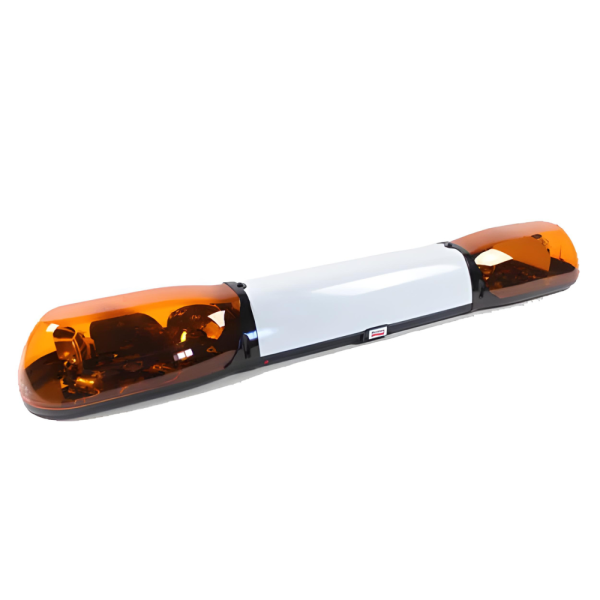 Britax A6274.200.24V Aerolite 1500mm 24v 4 Rotator + Illuminated Centre Amber Lightbar PN: A6274.200.24V