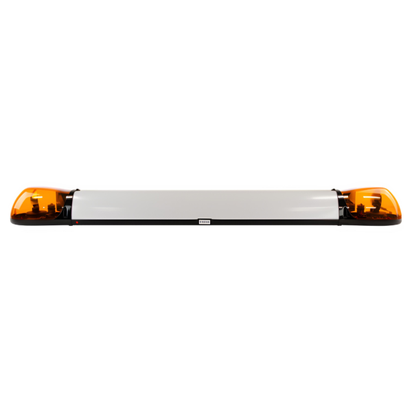 Britax A6282.200.24V Aerolite 1500mm 24v 2 Rotator + Illuminated Centre Amber Lightbar PN: A6282.200.24V