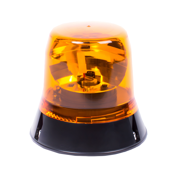 Vision Alert 401.002 Single Bolt Fixing 24v Rotating Amber Beacon Low profile PN: 401.002