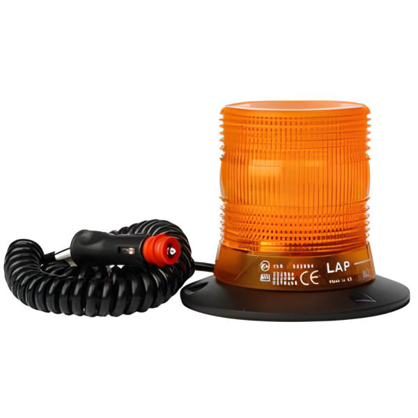 LAP Electrical LCB020A Magnetic 12/24v Amber LED Compact Beacon PN: LCB020A