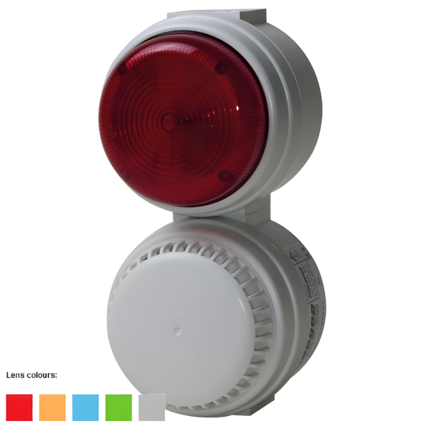 Deegee XFC/2J IAS-C Series Combi-AV Sounder Beacon with 114 dB Multi-tone Sounder PN: XFC/2J