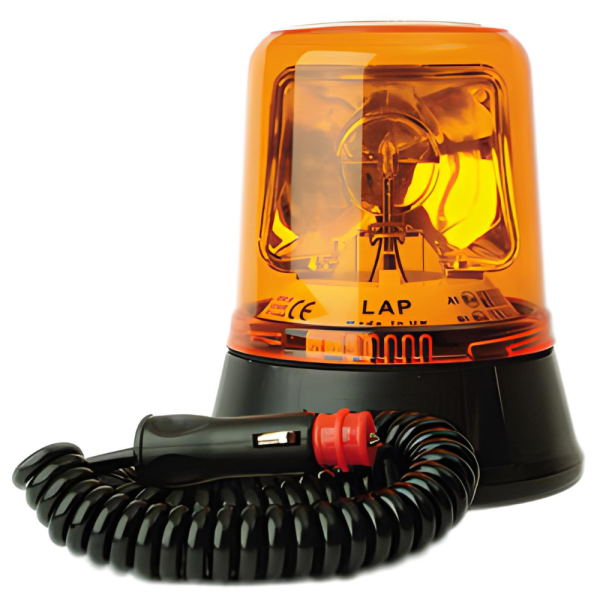 LAP Electrical LAP259 LAP Series 12v Magnetic Amber Rotating Beacon PN: LAP259