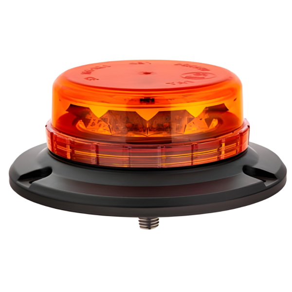 LAP Electrical LPB060A 1 Bolt 12/24v Amber R65 Low-Profile LED Beacon PN: LPB060A