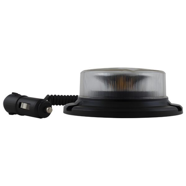 LED Autolamps LPBR65C-MM 12/24V R65 Low Profile LED Beacon - Magnetic PN: LPBR65C-MM