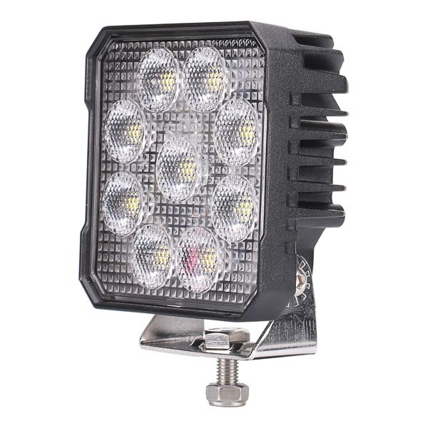 Durite 0-420-08 4000 Lumens 45W LED Work Lamp With R65 Amber Warning Light 12/24V PN: 0-420-08