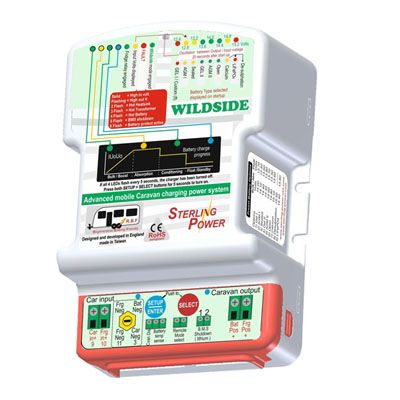 Sterling Power BBC1225 Wildside Caravan Battery to Battery Charger PN: BBC1225