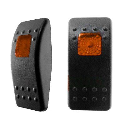 Durite 0-795-90 Amber Lens for Single-Illuminated Rocker Switch PN: 0-795-90