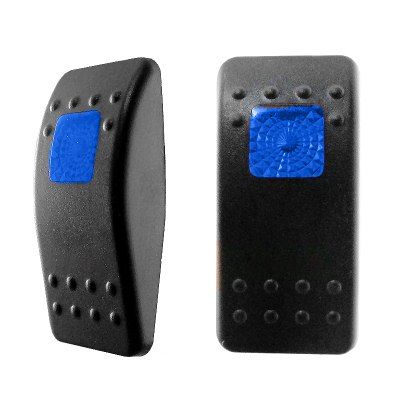 Durite 0-795-92 Blue Lens for Single-Illuminated Rocker Switch PN: 0-795-92