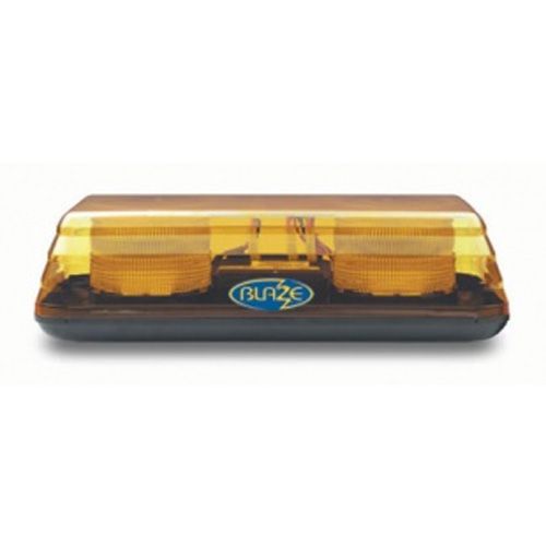 Vision Alert 65.00202 Blaze II 10-48v 2 Bolt Fixing  Amber LED Mini lightbar PN: 65.00202