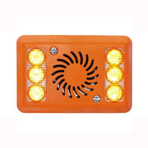 Alarmalight AVAL280O 2 pod AMBER LEDs with tonal alarm PN: AVAL280O