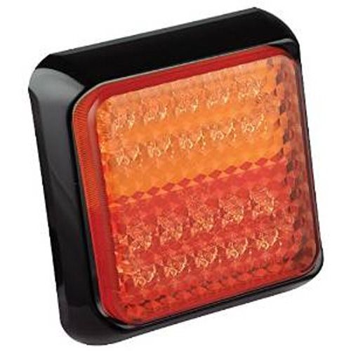 LED Autolamps 80BSTIME 12/24V Square LED Stop/Tail/Indicator Lamps PN: 80BSTIME
