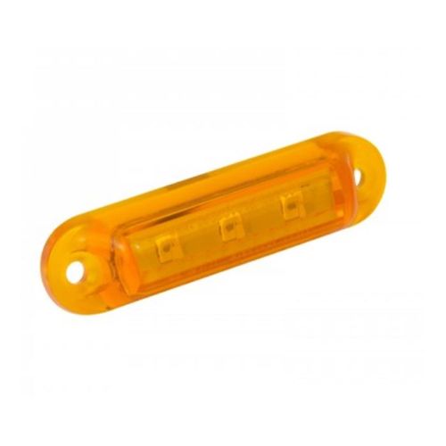 LED Autolamps 16A24B 24V Compact Amber Side Marker PN: 16A24B
