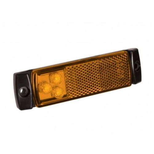 LED Autolamps 129AM 12/24V Low-Profile Side Marker Lamp PN: 129AM