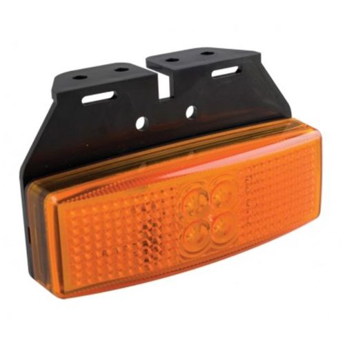 LED Autolamps 1491AM 12/24V Side Marker With Bracket PN: 1491AM