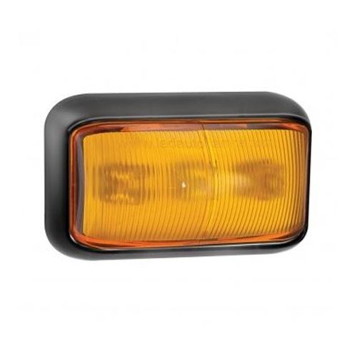 LED Autolamps 58AM-1E 12/24V Side Indicator Lamp – Black Bracket PN: 58AM-1E