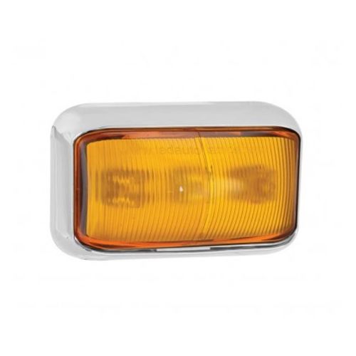 LED Autolamps 58CAME 12/24V Side Indicator Lamp – Chrome Bracket PN: 58CAME