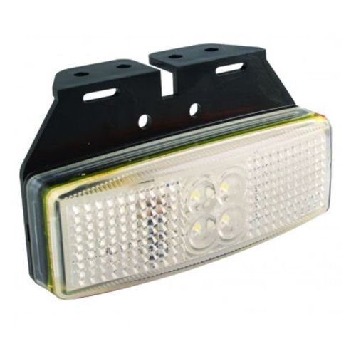 LED Autolamps 1491WM 12/24V Front End Marker With Bracket PN: 1491WM