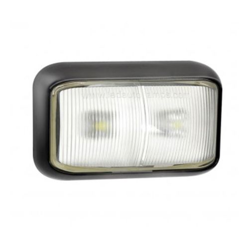 LED Autolamps 58WME 12/24V Front Marker Lamp – Black Bracket PN: 58WME