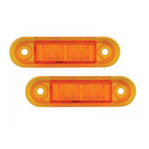 LED Autolamps 7922AM2 12/24V Side Marker Lamp (Twin Pack) PN: 7922AM2
