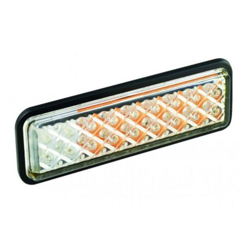 LED Autolamps 135AWGME 12/24V Front Indicator/Front Marker Combi - Recess Mount PN: 135AWGME