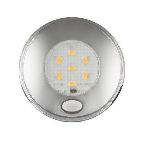 LED Autolamps 79CWR12 12V Round Interior Switched Lamp – Chrome PN: 79CWR12