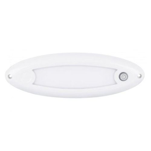 LED Autolamps 20109WM-SW 12/24V Touch Switch Oval Interior Lamp PN: 20109WM-SW
