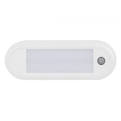 LED Autolamps 18621WM-SW 12/24V Touch Switch Large Oval Interior Lamp PN: 18621WM-SW