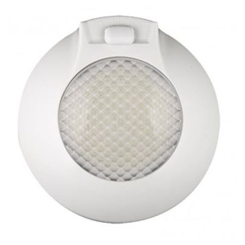 LED Autolamps 143ILW24 24V Round Interior – On/Door/Off Switch – White PN: 143ILW24