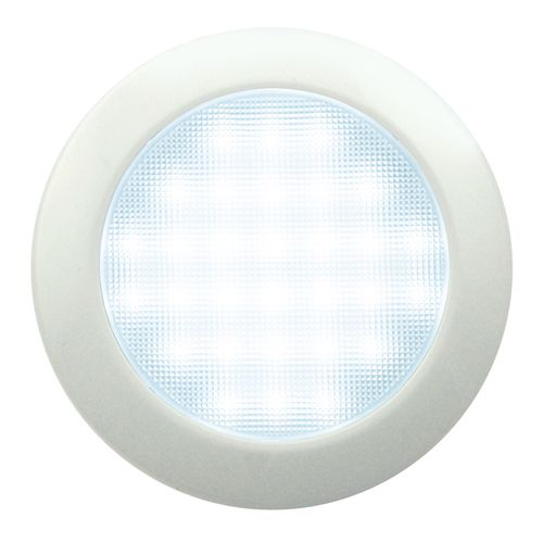 LED Autolamps 115096W 12V Large Low-Profile Round Interior Lamp PN: 115096W