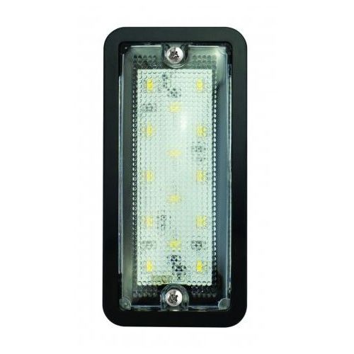 LED Autolamps 148BW24 24V Rectangular Interior Lamp – Black PN: 148BW24