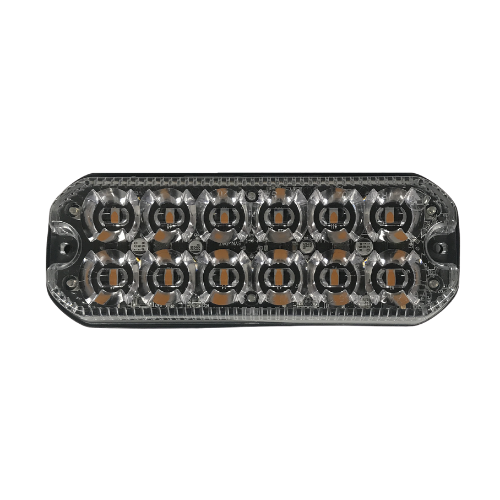 LED Autolamps HDR6512DVA 10-30V 12 LED R65 Heavy Duty Warning Lamp PN: HDR6512DVA