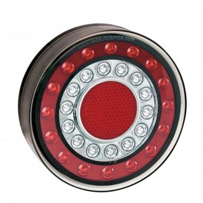 LED Autolamps MaXilamp1XCe 12/24V Round Combination Lamp PN: MaXilamp1XCE