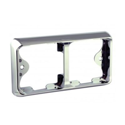 LED Autolamps 80B2C 80 Series Replacement Double Bracket – Chrome PN: 80B2C