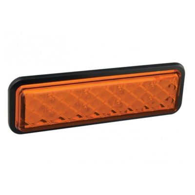 LED Autolamps 135AME 12/24V 135 Series Slim-Line Indicator Lamp – Surface Bracket PN: 135AME