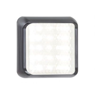 LED Autolamps 80WME 12/24V 80 Series Square Reverse Lamp – Black Bracket PN: 80WME