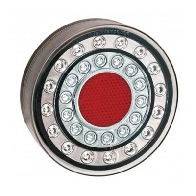 LED Autolamps MaXilamp1XCWE 12/24V MaXilamp Round Reverse Lamp PN: MaXilamp1XCWE