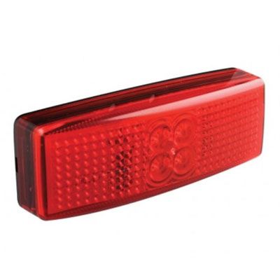 LED Autolamps 1490RM 12/24V Rear End Marker PN: 1490RM