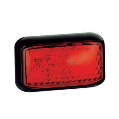 LED Autolamps 35RME 12/24V Rear End Marker Lamp – Black Bracket PN: 35RME