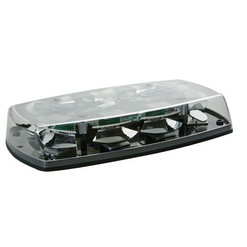 Vision Alert 5565CA-VA1 Reflex 1 Bolt Clear Lens LED Mini Lightbar PN: 5565CA-VA1